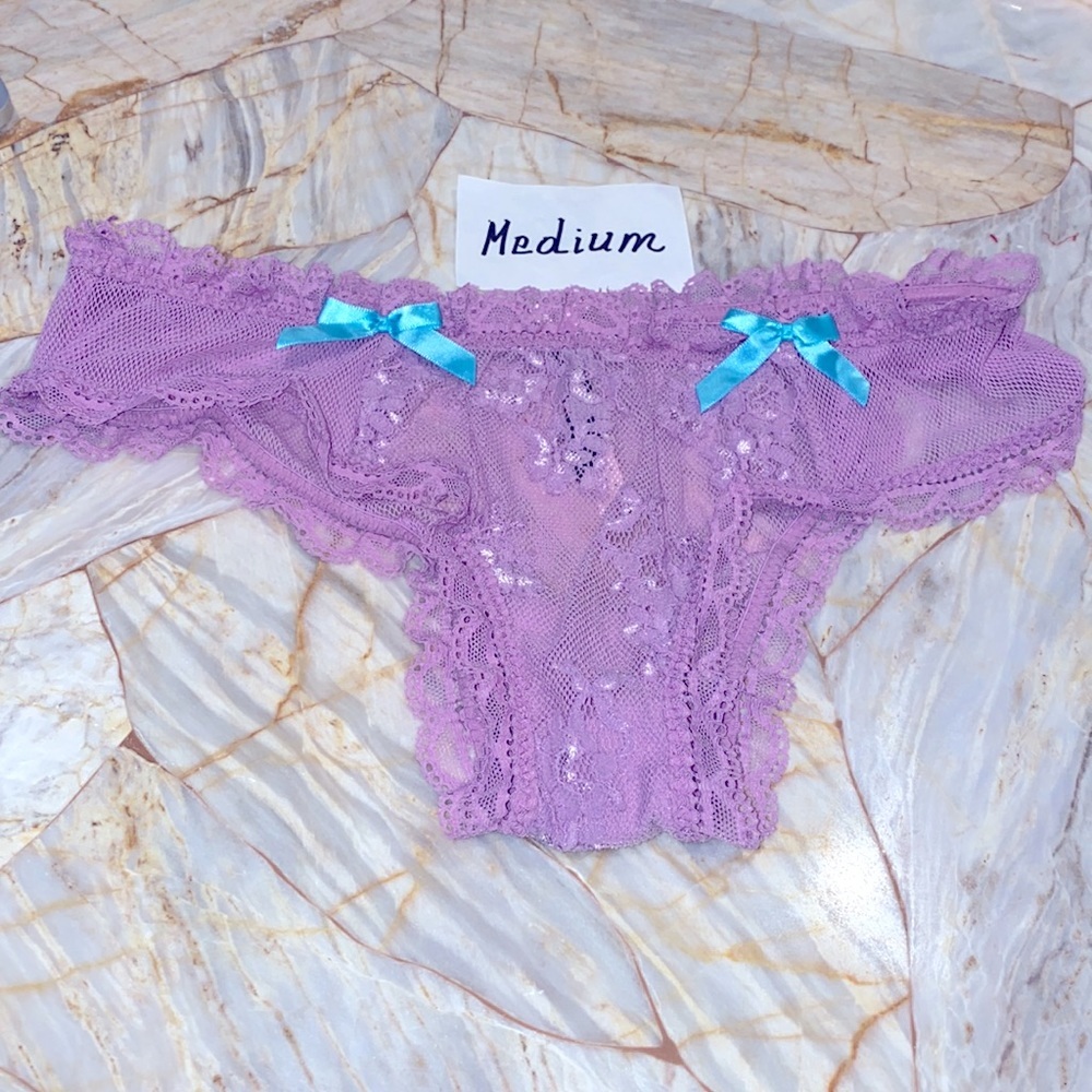 VS Sexy Little Things Fishnet Panty Underwear Medium
